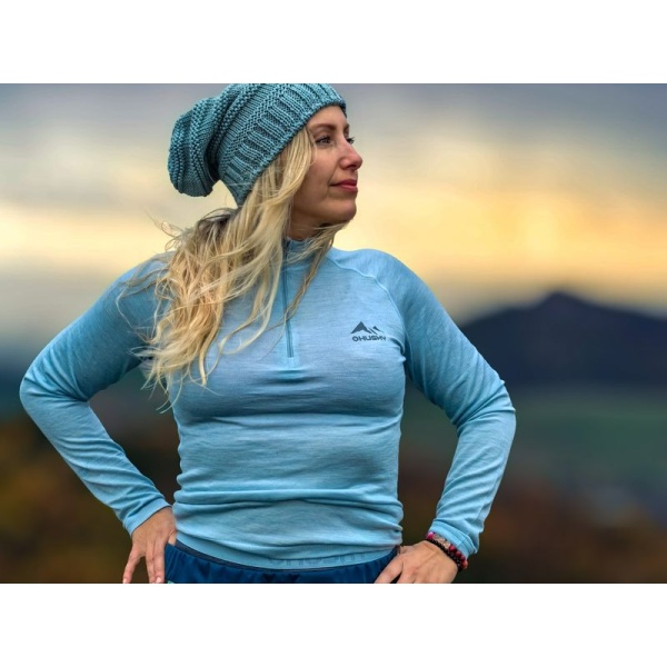 Merino termoprádlo triko | Merow Zip L