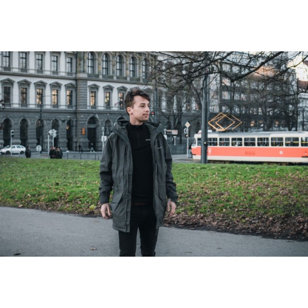 Pánská merino mikina | Aron Zip M