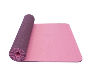 YATE Yoga mat dvouvrstvá