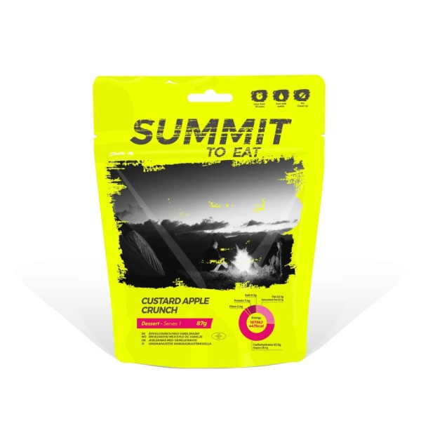Dehydrovaná strava | Pudink s jablečnou drobenkou (Crumble)