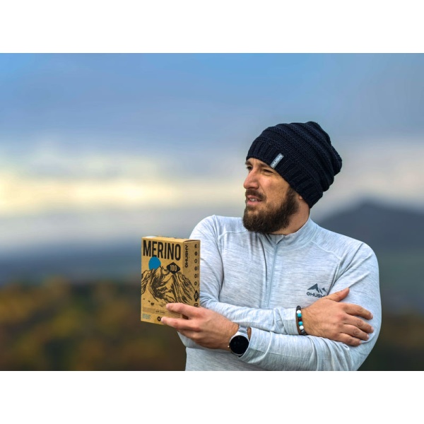 Merino termoprádlo triko | Merow zip M