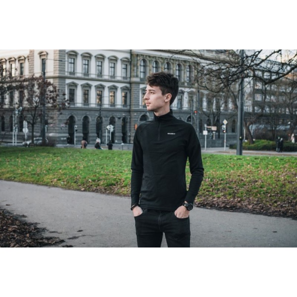 Pánská merino mikina | Aron Zip M
