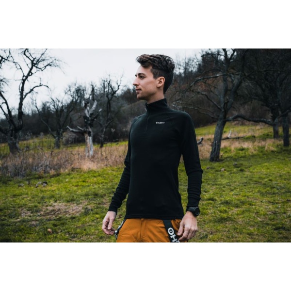 Pánská merino mikina | Aron Zip M